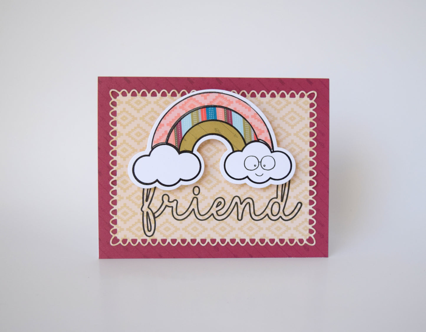 Die Stamp & Wood Veneer Kit - Spring Vibes