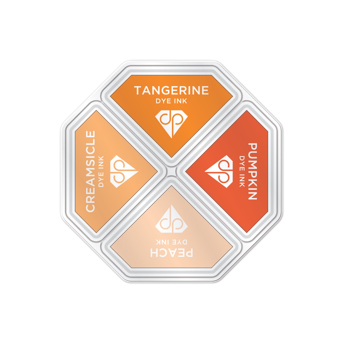 DP Ink Pads Oranges 4pk