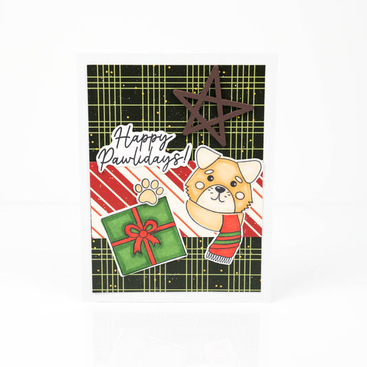 DP Stamp and Die Kit Santa Paws