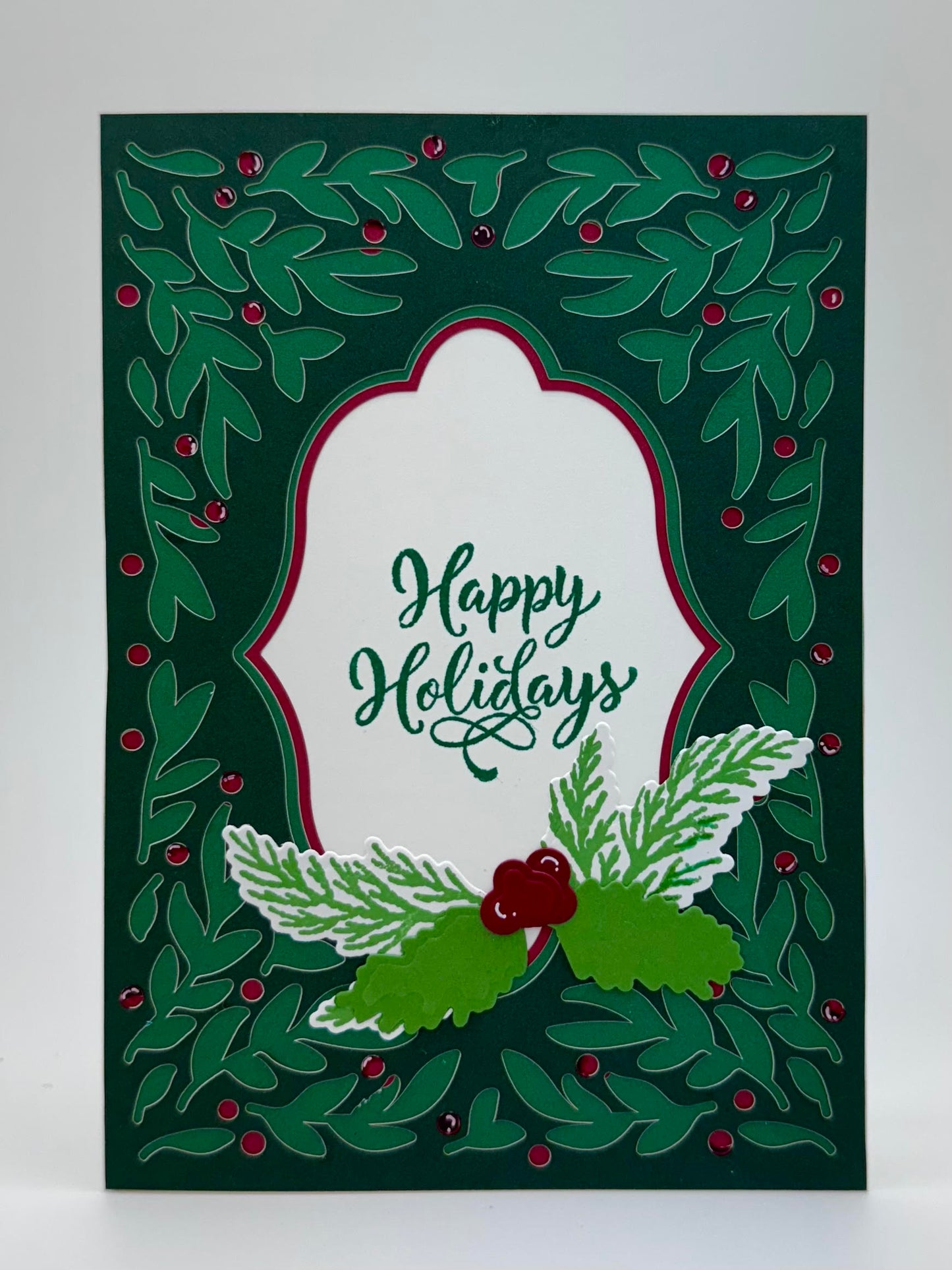 DP LAYERED DIE CUTS BE MERRY