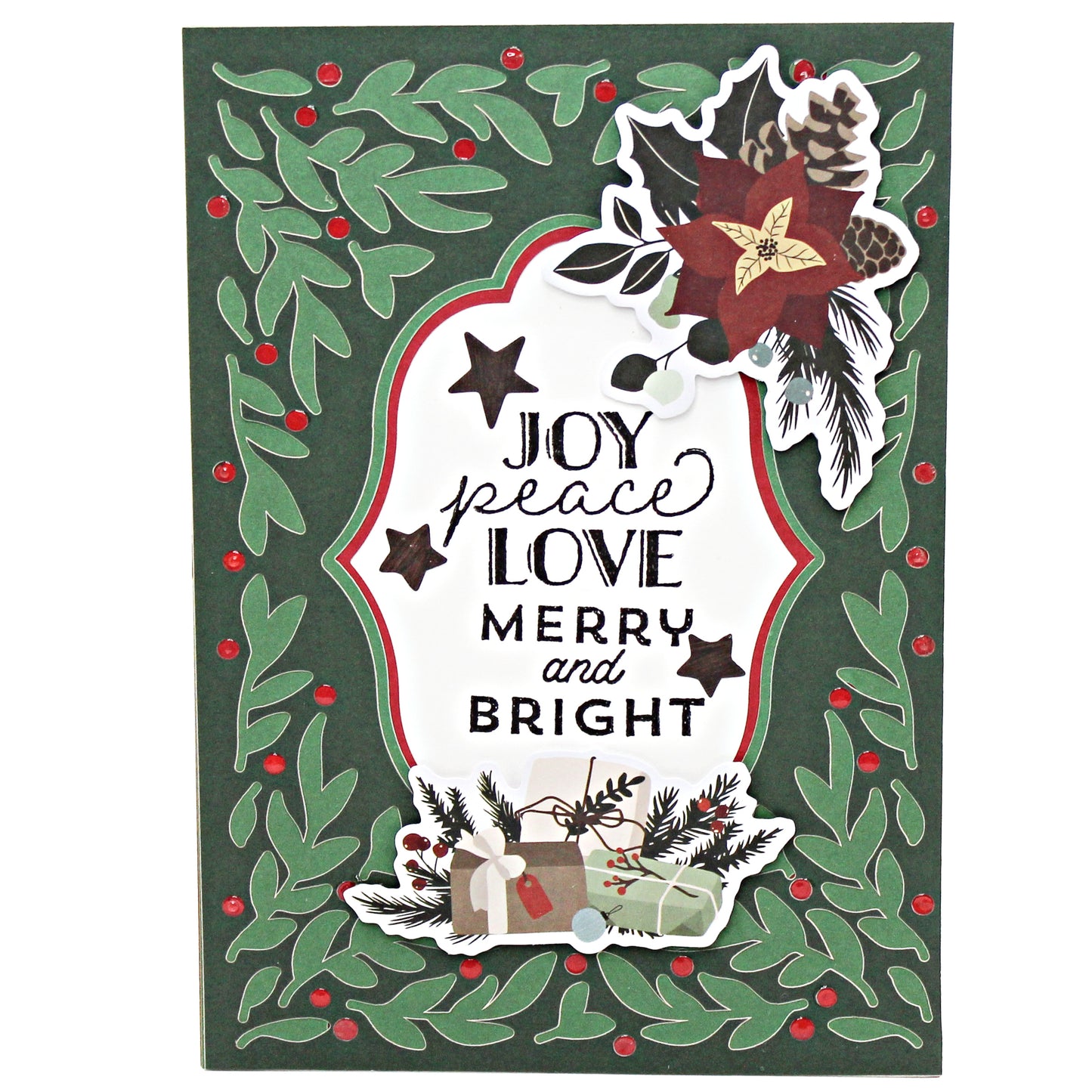 DP LAYERED DIE CUTS BE MERRY