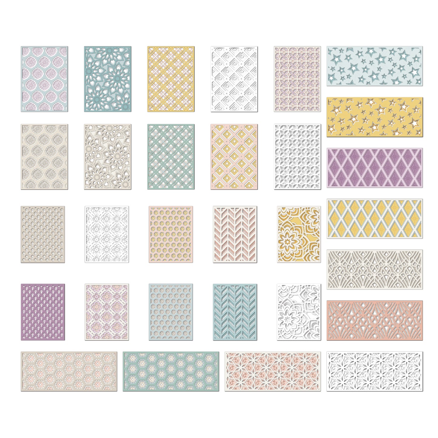 DP Layered Die Cuts Kaleidoscope