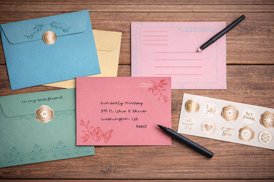DP Happy Mail Envelope Kit AS 5 Summer Floral