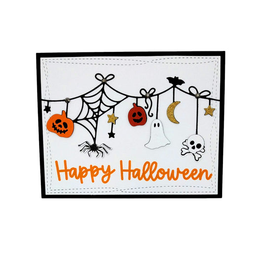 DP Halloween Garlands Stamp, Die and Stencils Kit