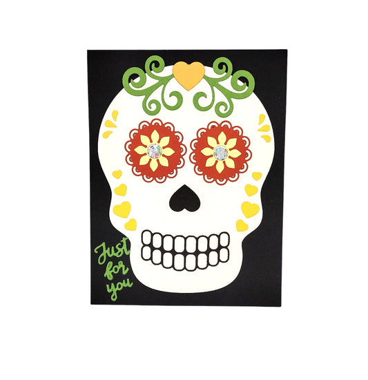 DP Day of the Dead Skull Builder Stamp, Die and Stencil Kit