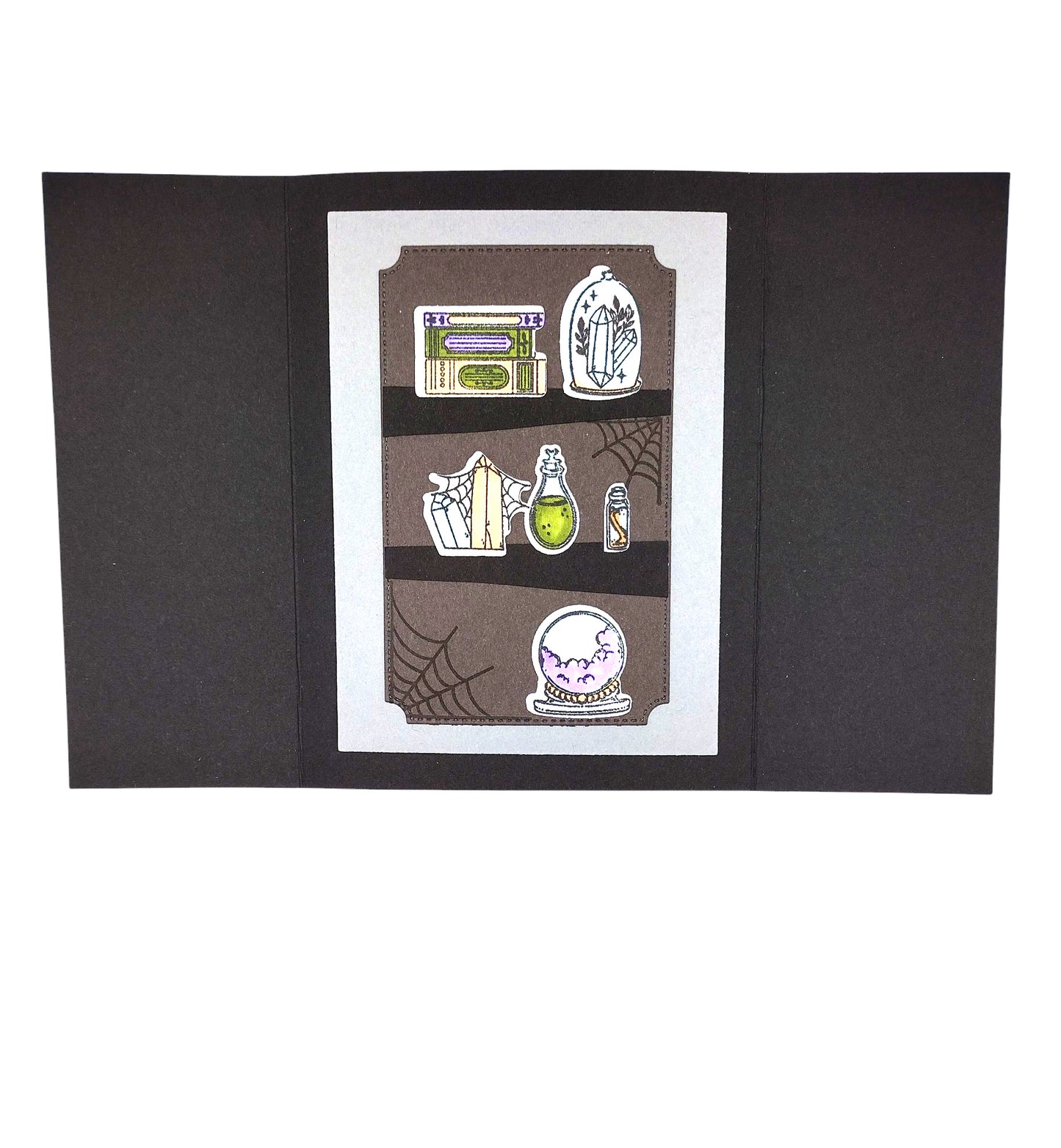 DP Halloween Apothecary Stamp, Die and Stencil Kit