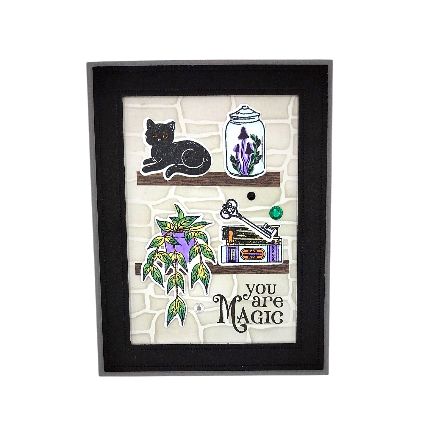 DP Halloween Apothecary Stamp, Die and Stencil Kit