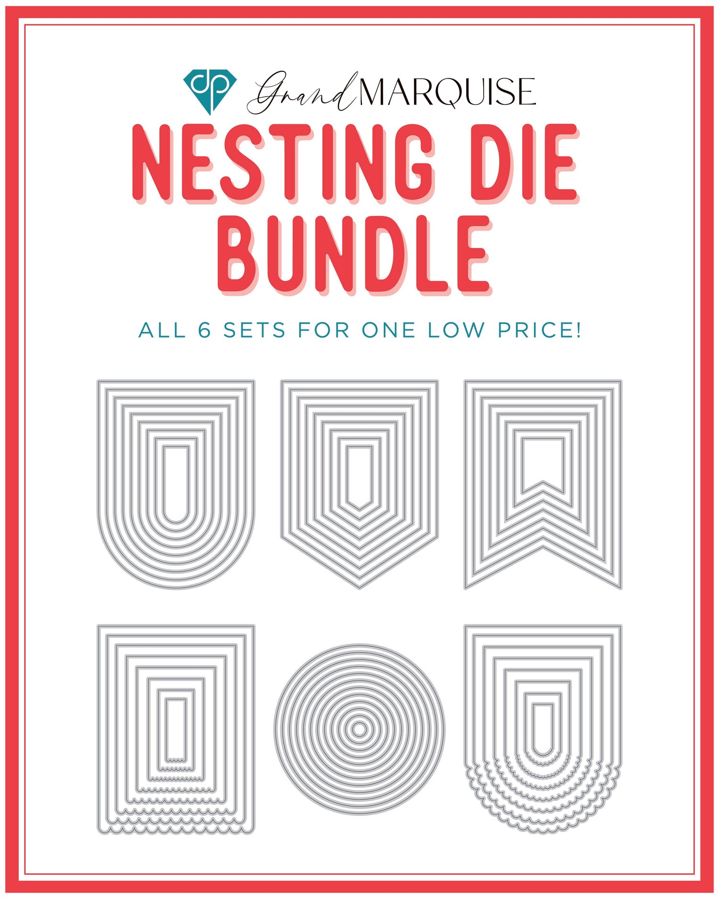 Nesting Dies Bundle (April 14th Sale)