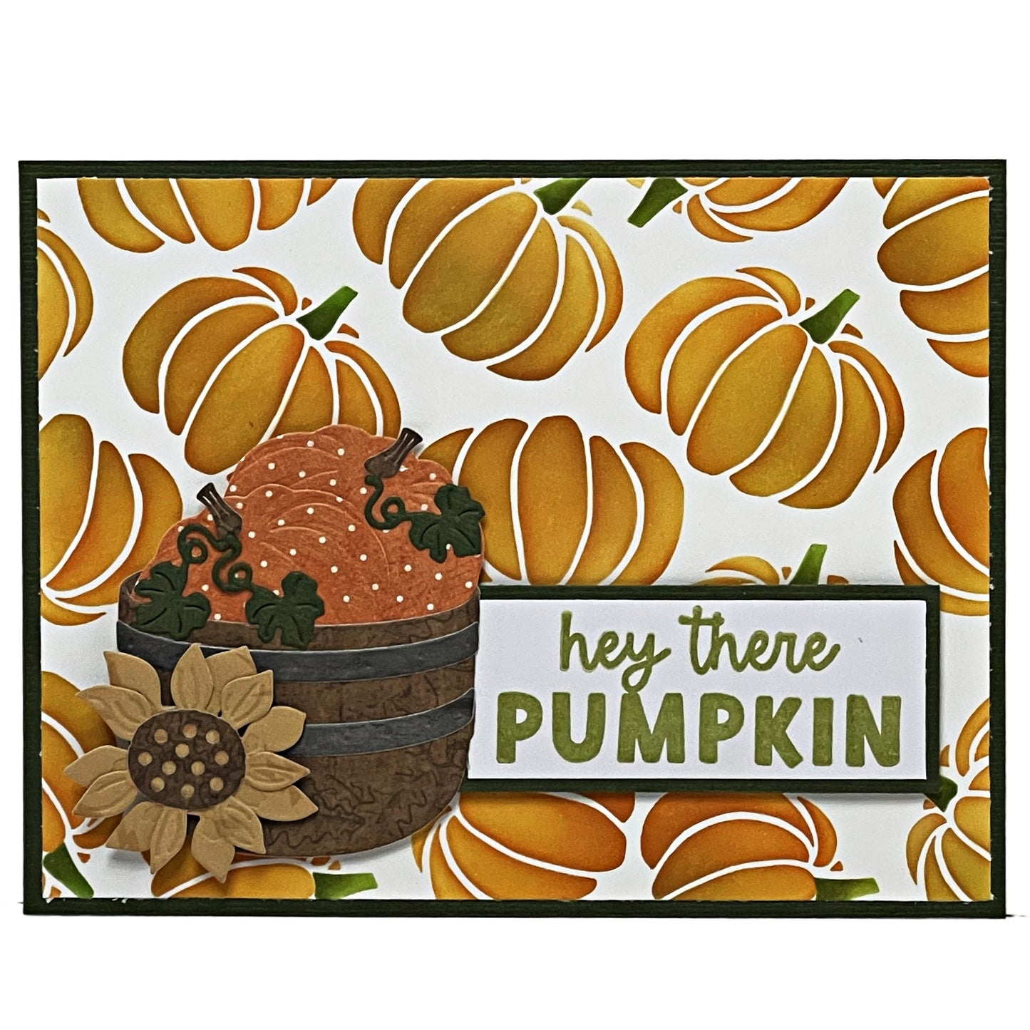 DP Fancy Pumpkins Stamps Die and Stencil Kit