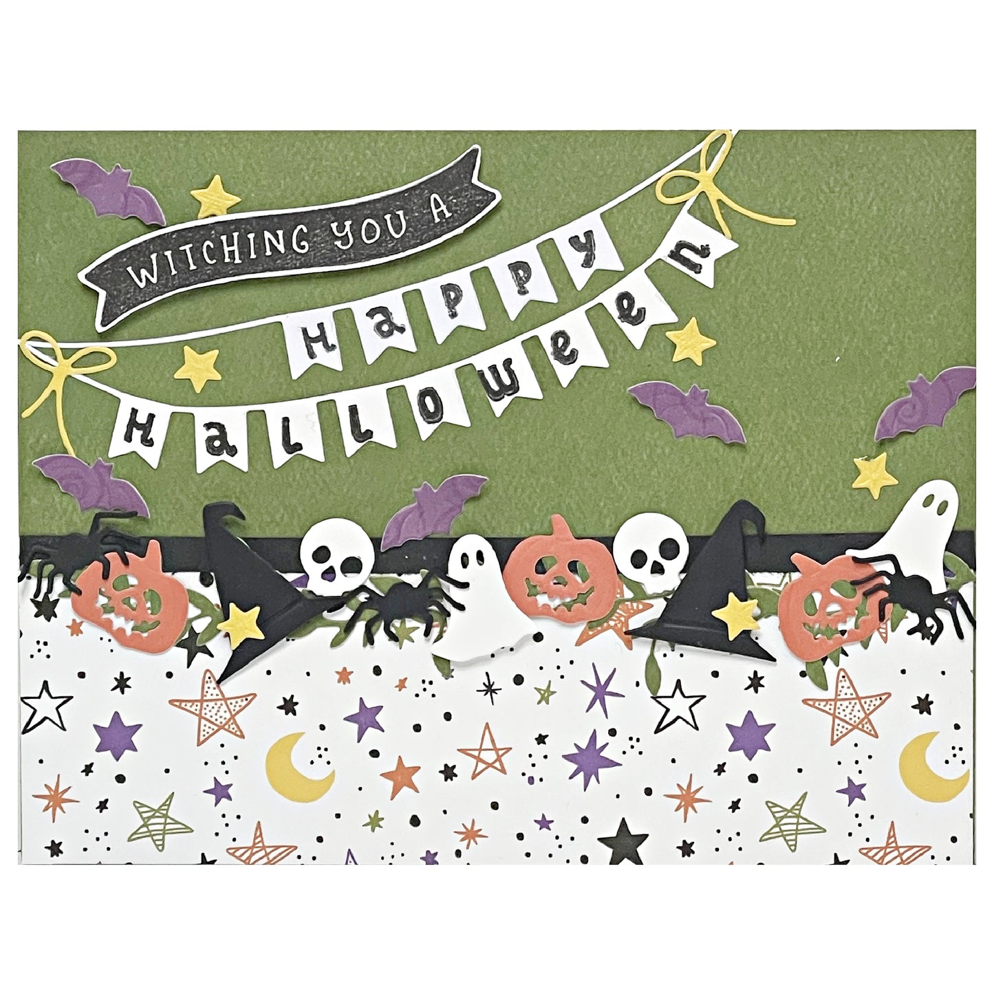 DP Halloween Garlands Stamp, Die and Stencils Kit