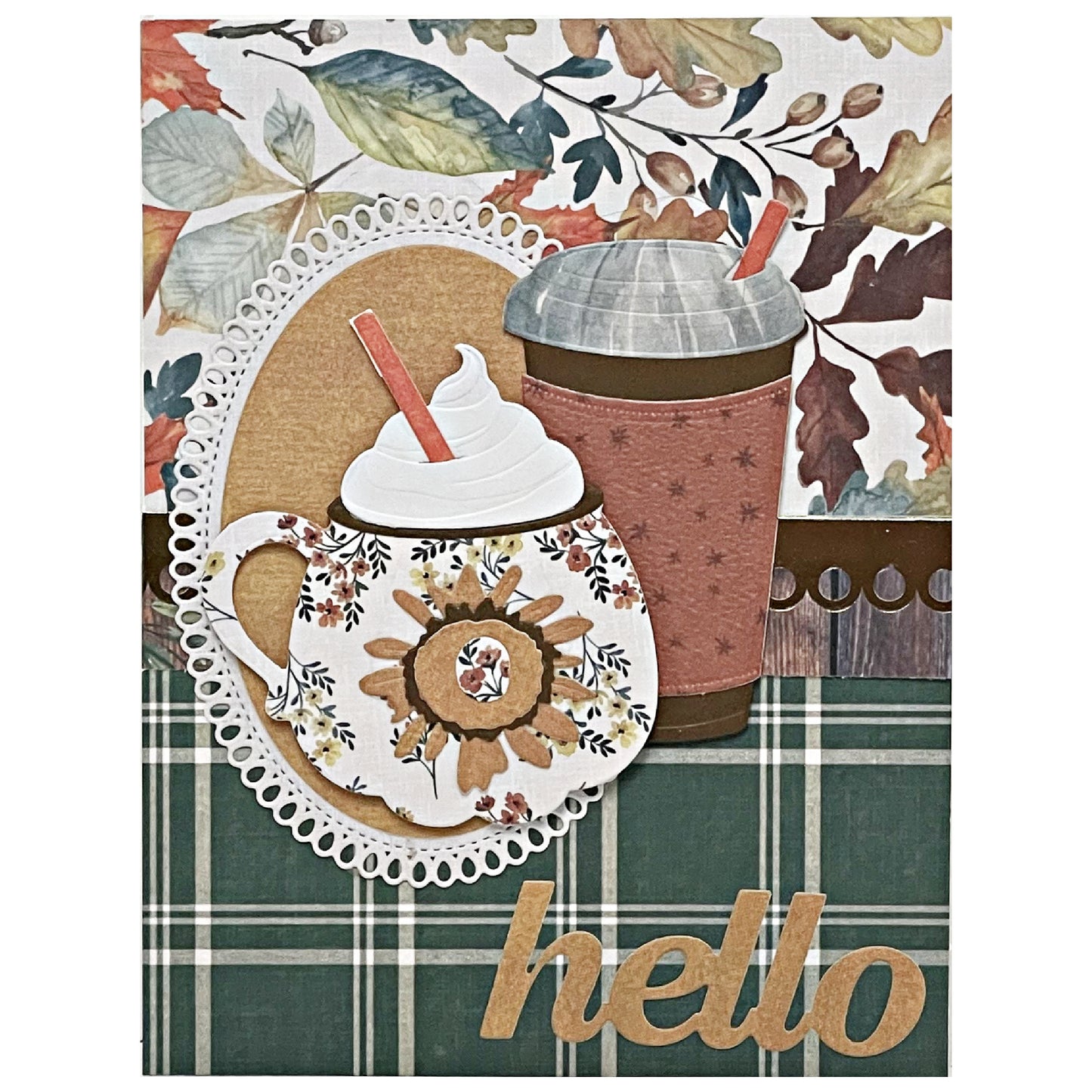 DP Pumpkin Spice Stamp, Die and Stencils Kit
