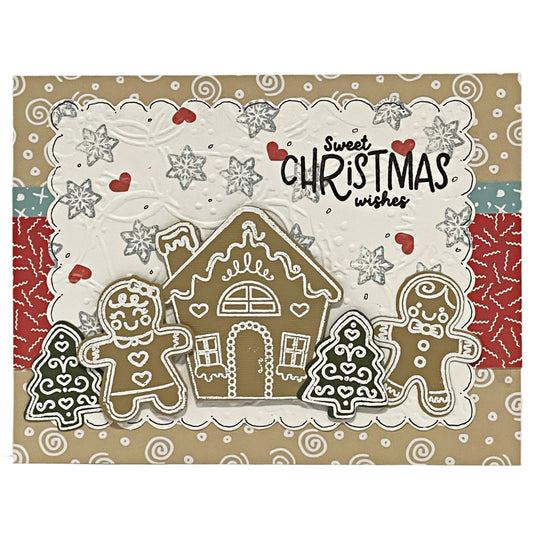 DP Baking Spirits Bright Stamp and Die CHRISTMAS