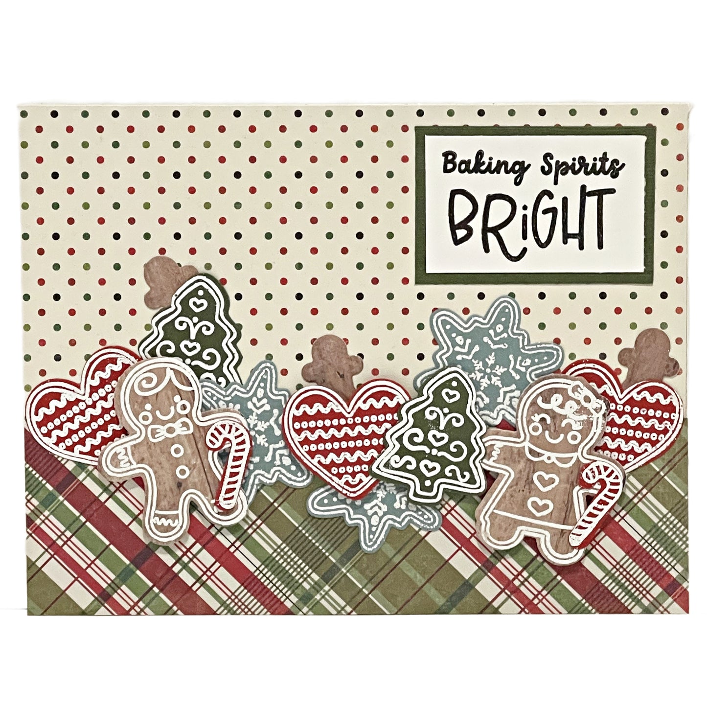 DP Baking Spirits Bright Stamp and Die CHRISTMAS
