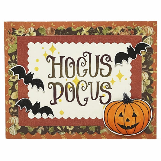 DP Large Sentiments Stamp Kit Falloween