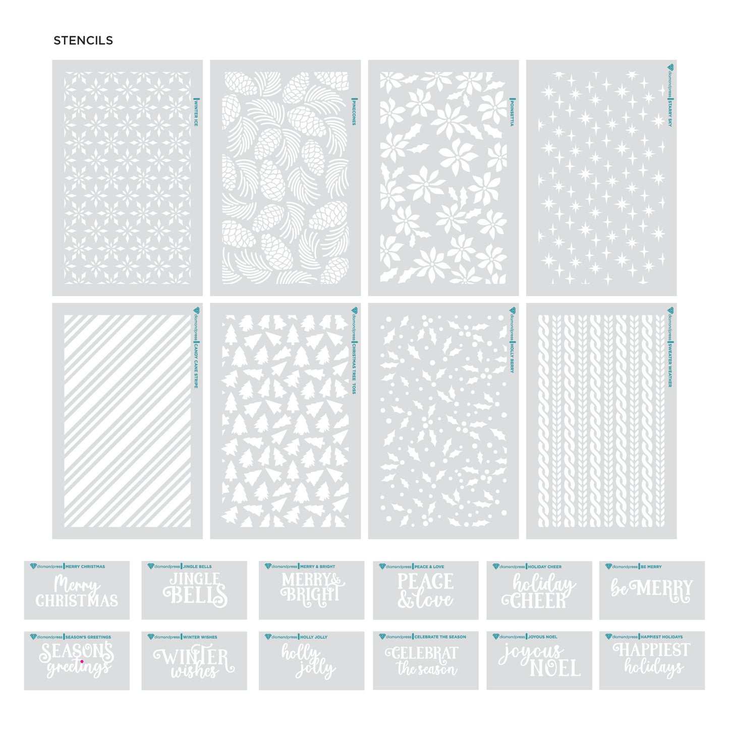 Holiday Stencil Kit