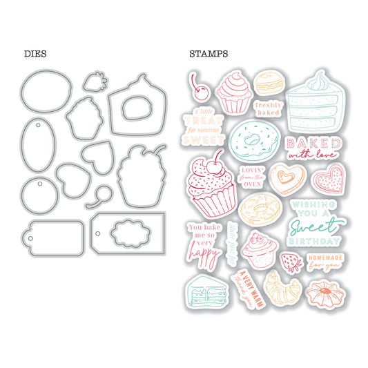 DP Baking Spirits Bright Stamp and Die EVERYDAY