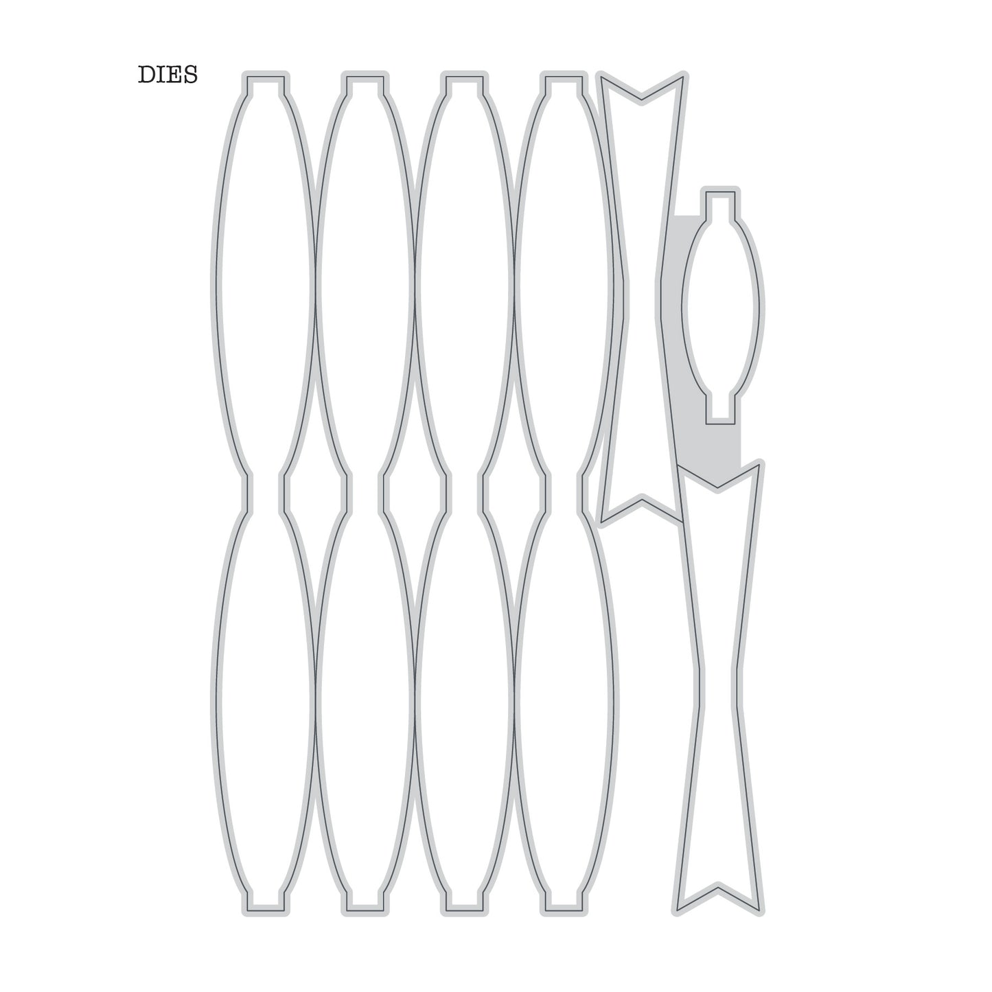 DP DIE KIT LARGE BOW - Grand Marquise