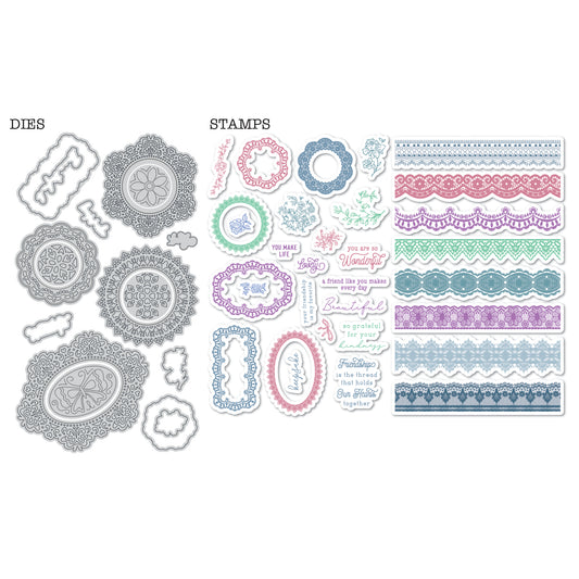 DP Lace, Doilies, Vintage Lace