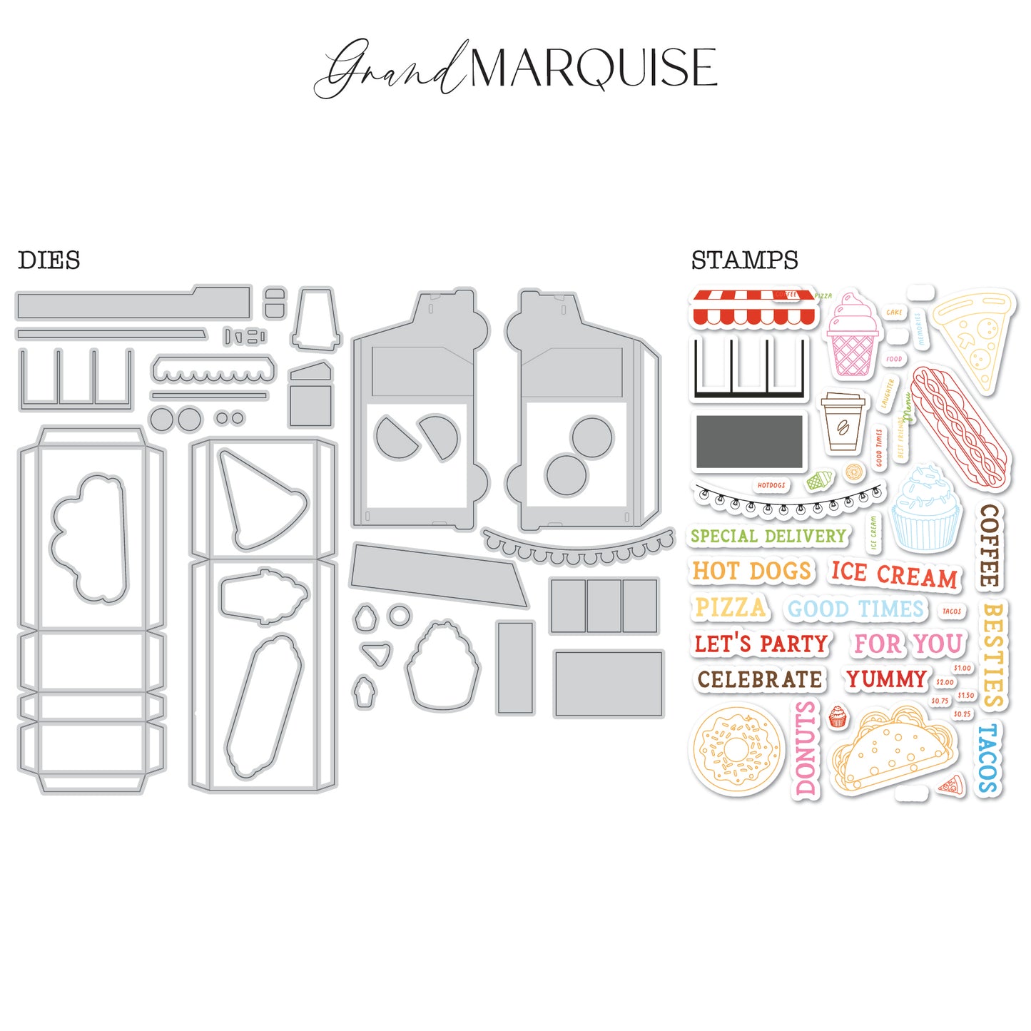DP Delivery Truck w/ 3D Truck - GRAND MARQUISE