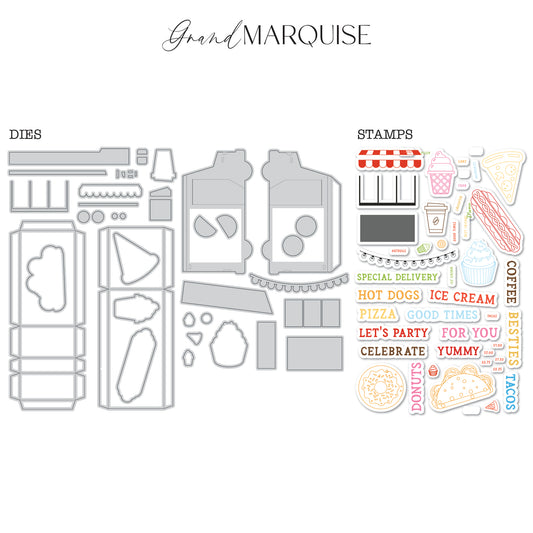 DP Delivery Truck w/ 3D Truck - GRAND MARQUISE