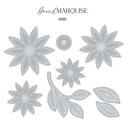 DP DIE KIT 3D FLOWERS Aster-GRAND MARQUISE