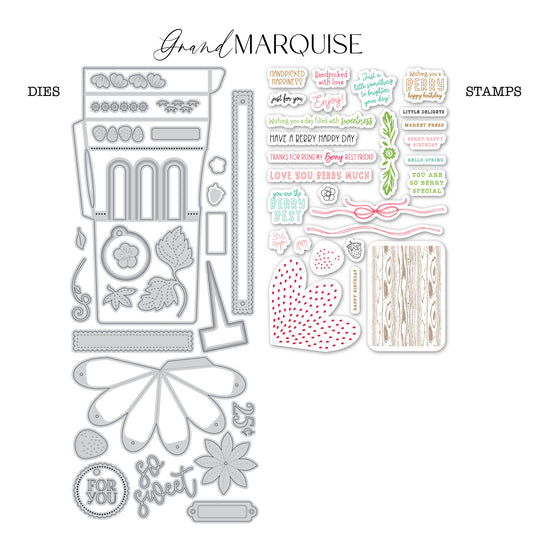 DP Berry Box Stamp & Die Kit-GRAND MARQUISE