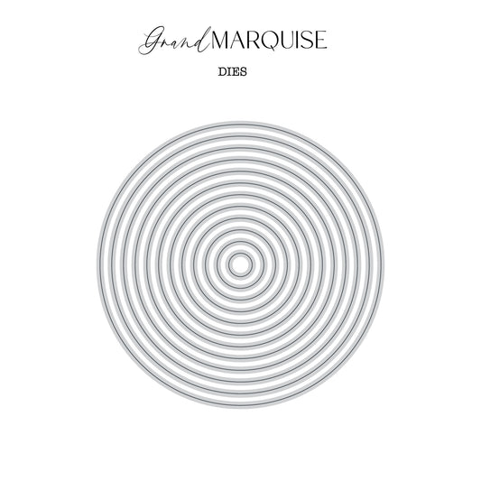 DP Nesting Dies Circles - GRAND MARQUISE