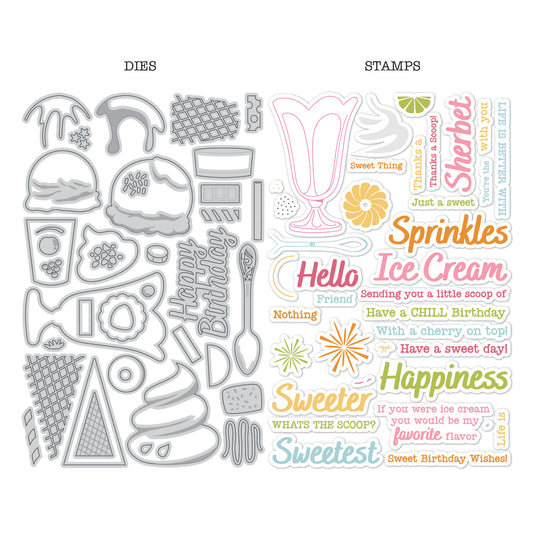 DP OG Ice Creams Stamp & Die