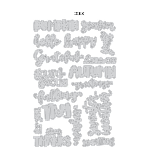 DP BM DIES FALL WORDS