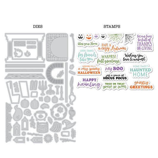 DP M STAMP & DIE HALLOWEEN MANTLE KIT