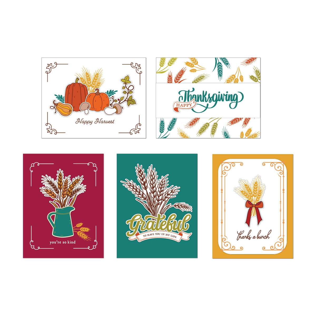 DP M STAMP & DIES HAPPY HARVEST KIT