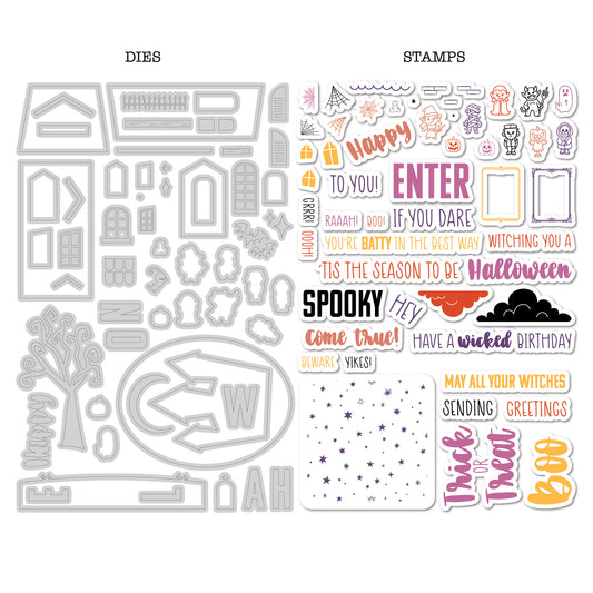 DP M STAMP & DIE HAUNTED HOUSE BUILDER KIT