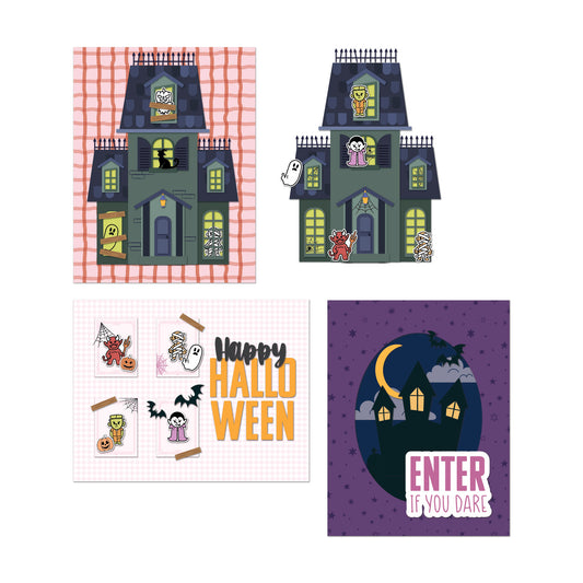 DP M STAMP & DIE HAUNTED HOUSE BUILDER KIT