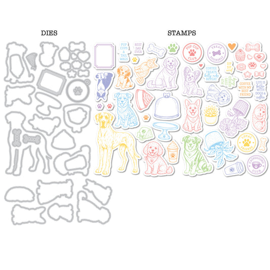 DP M STAMP & DIE PUPS & CUPS KIT