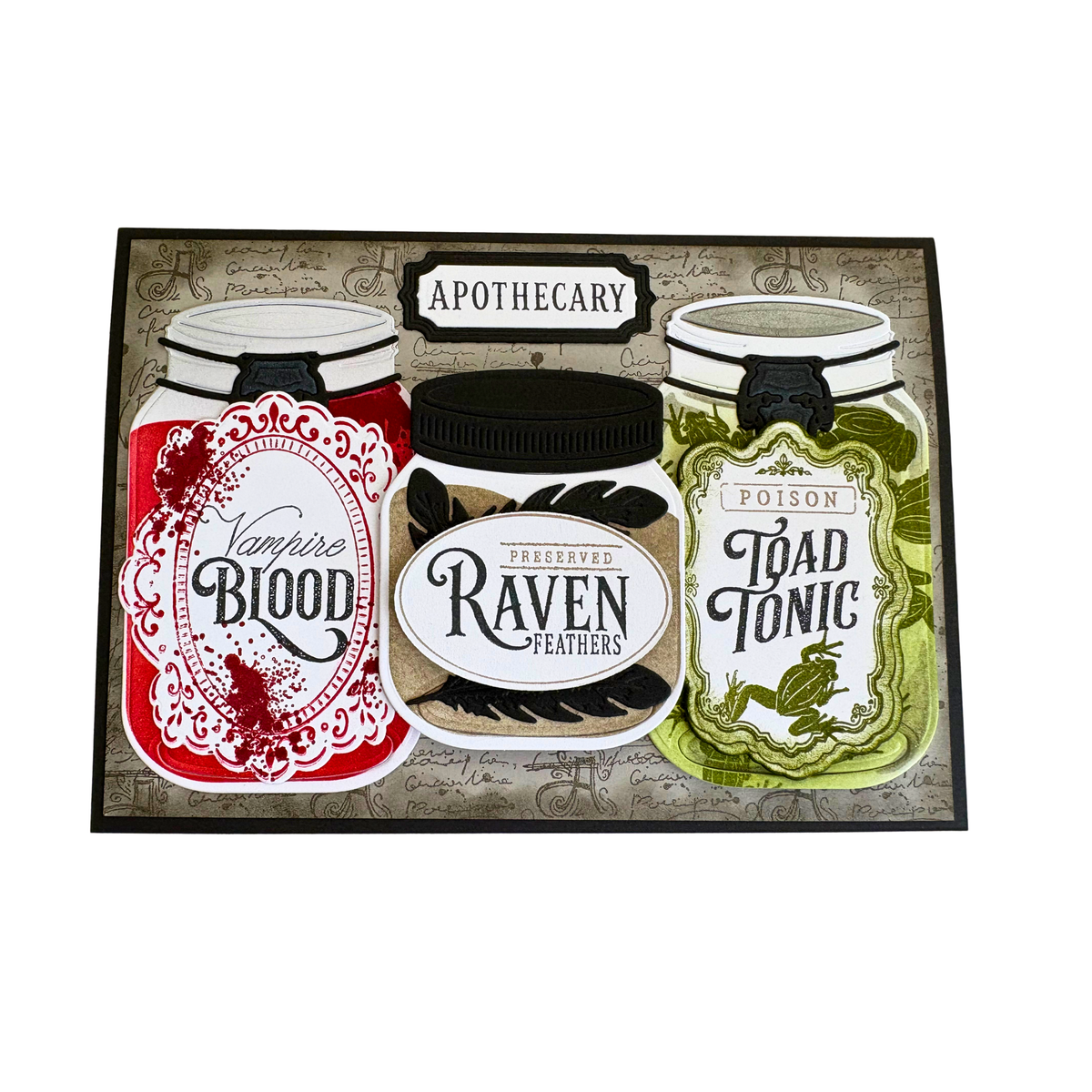 DP M STAMP & DIE APOTHECARY LABELS KIT