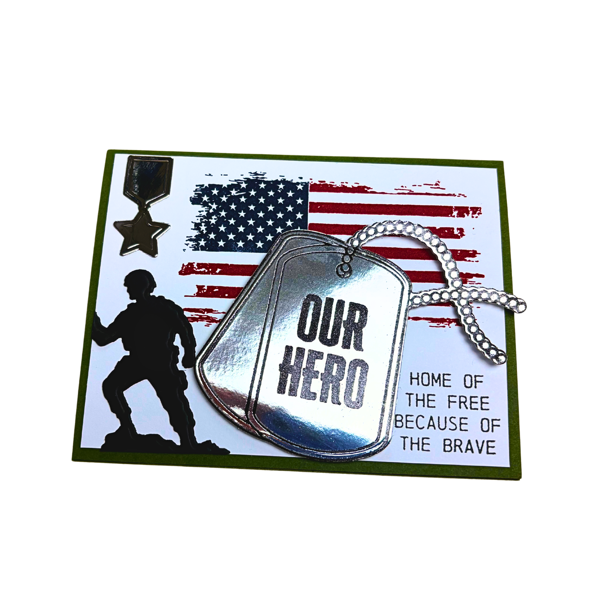 DP M STAMP & DIE THANK YOU FOR YOUR SERVICE KIT