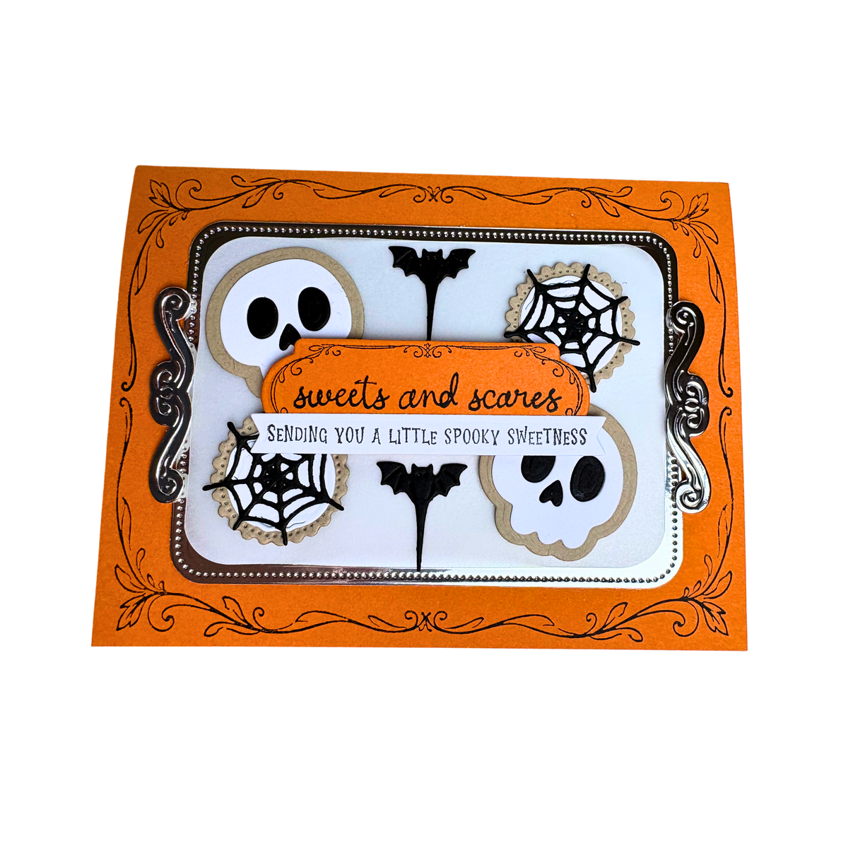 DP M STAMP DIE & STENCIL BOO BAKERY KIT
