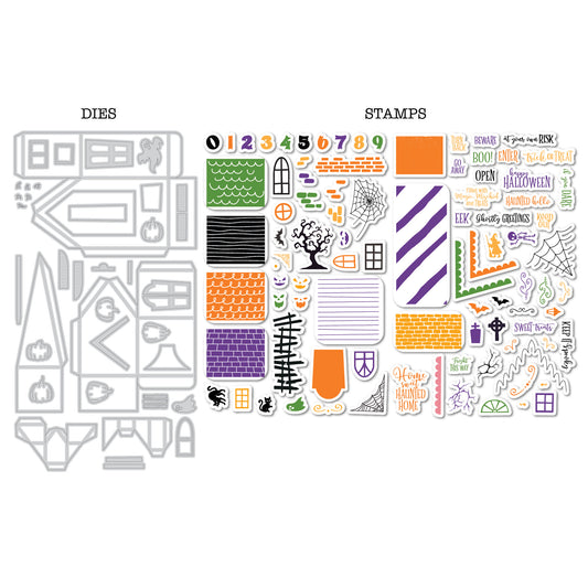 DP GM STAMP & DIE HALLOWEEN COUNTDOWN KIT