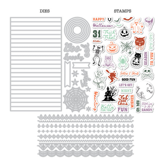DP GM STAMP & DIE ROSETTES & DOILIES KIT