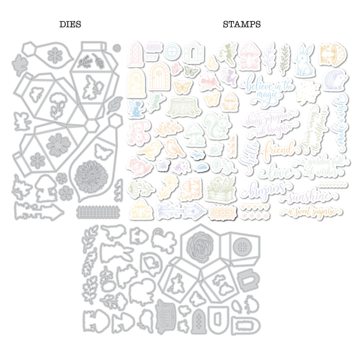 DP GM STAMP & DIE MUSHROOM BOX KIT