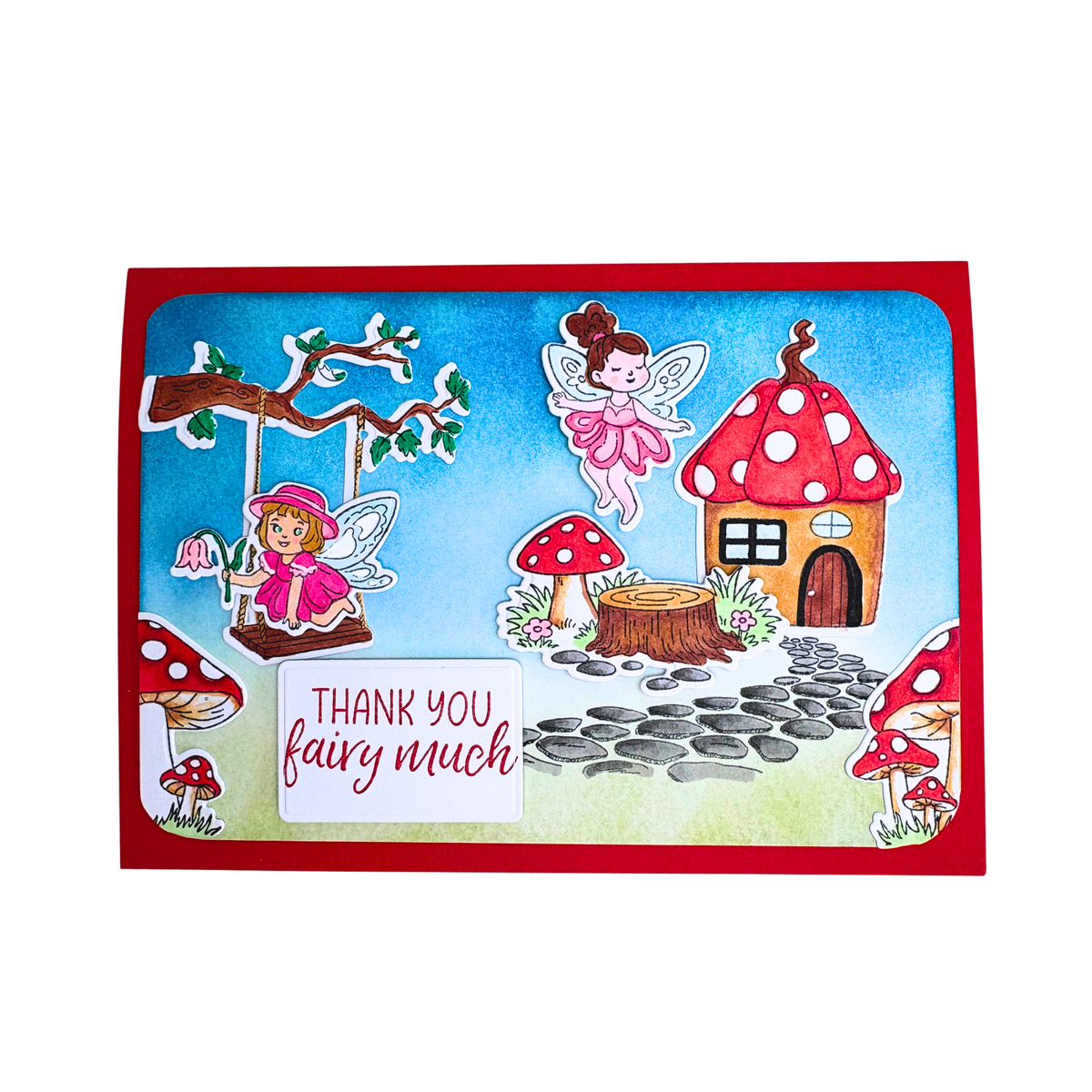 DP BM FAIRY GARDEN STAMP & DIE KIT