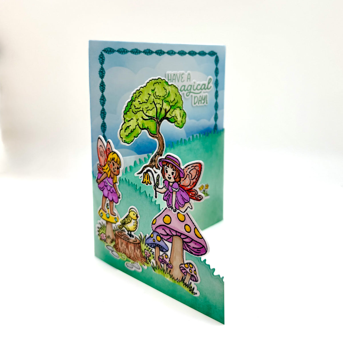 DP BM FAIRY GARDEN STAMP & DIE KIT