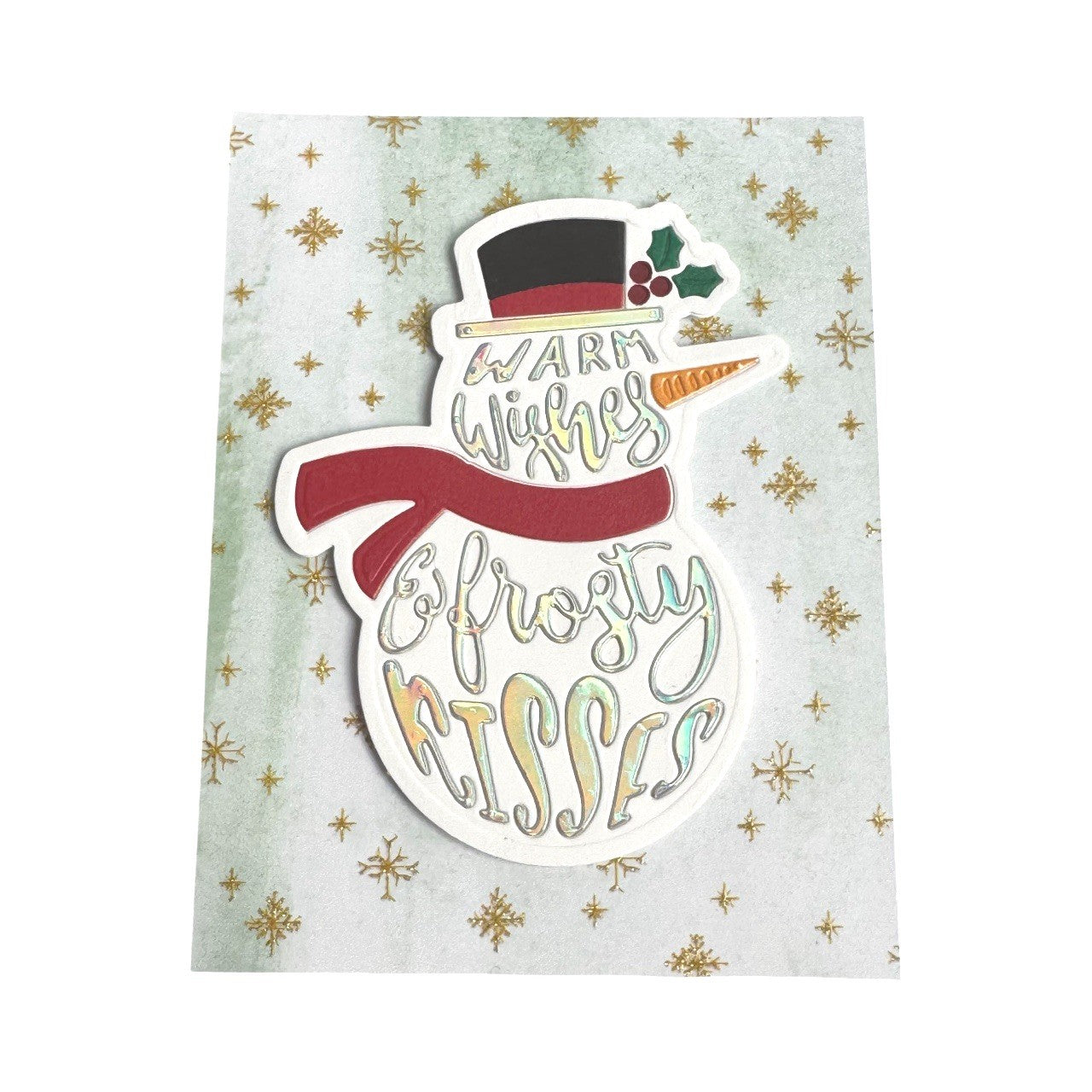 DP Large Christmas words with Embellishments Die Kit