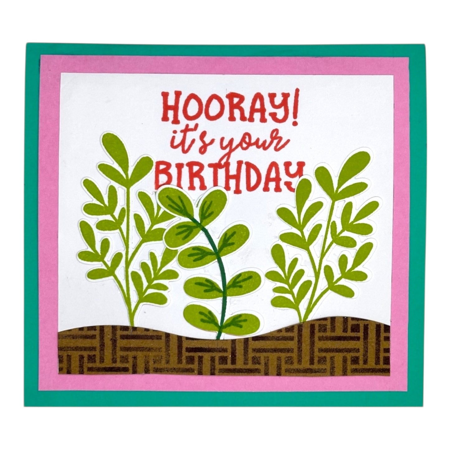 Birthday Pop Up Card Die, Stamp & Stencil Kit