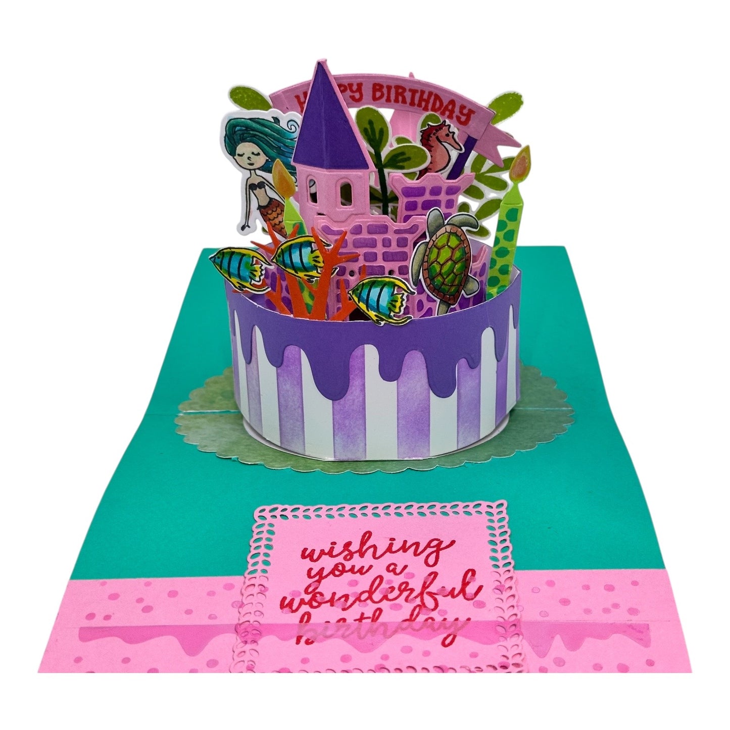 Birthday Pop Up Card Die, Stamp & Stencil Kit
