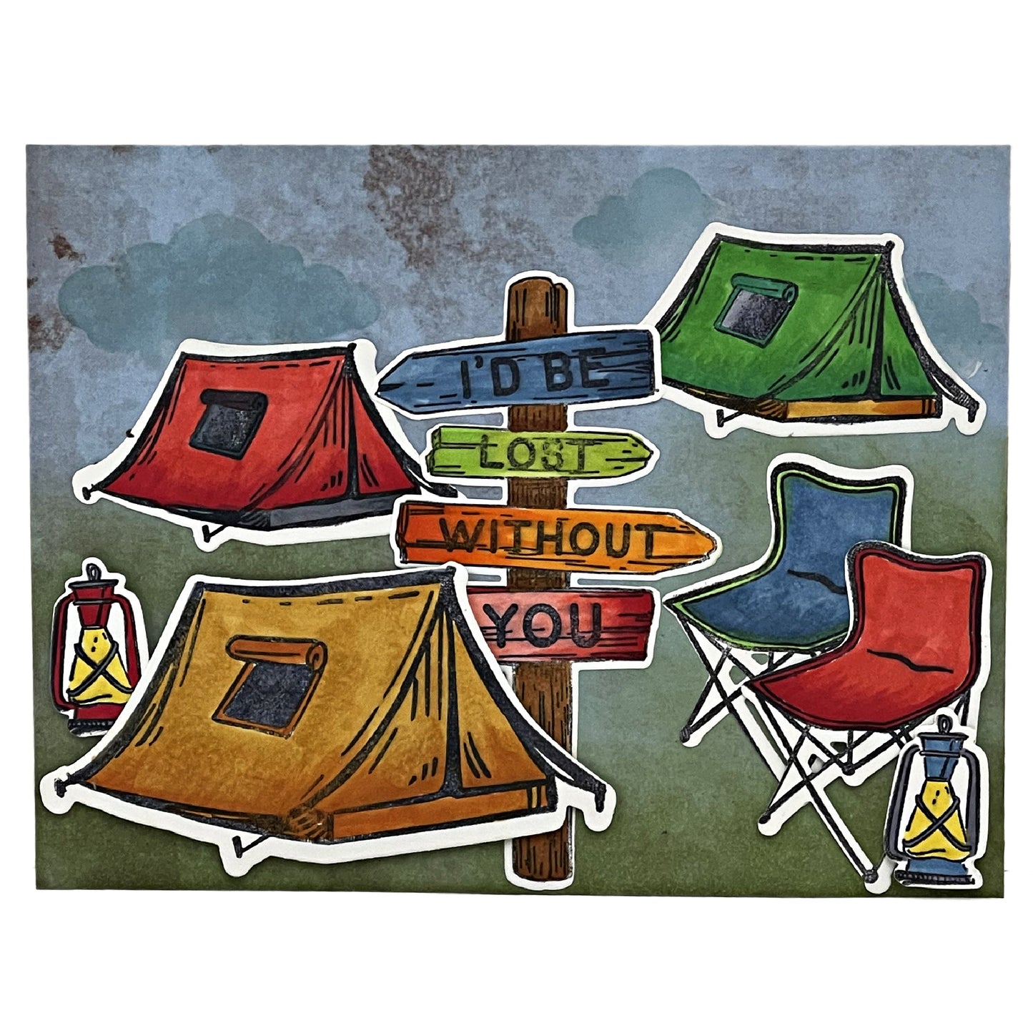 DP INTO THE WILD Stamp and Die Kit