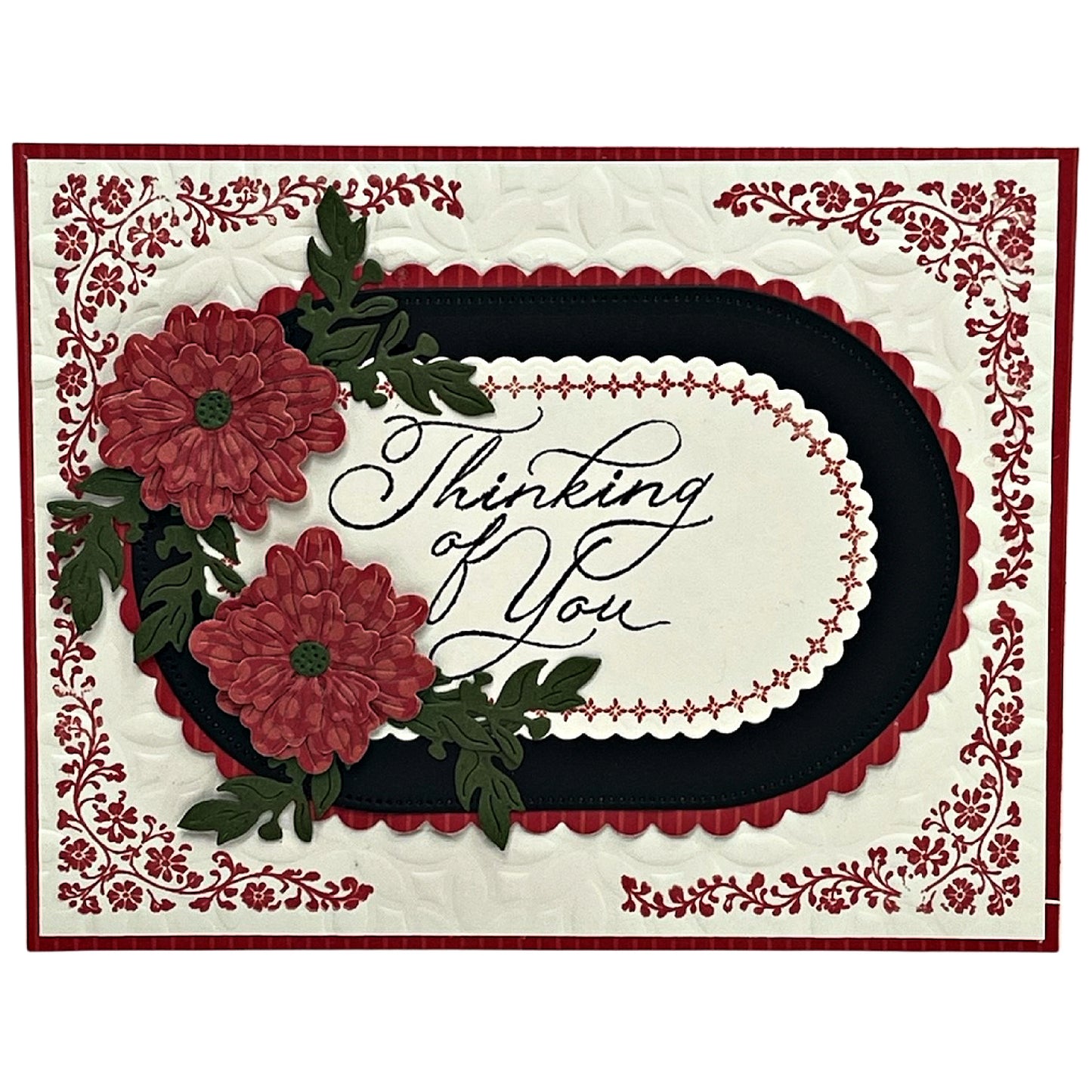 DP GM Oval Card Stamp & Die