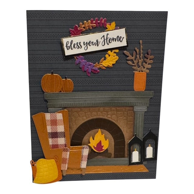 DP M STAMP & DIE HALLOWEEN MANTLE KIT
