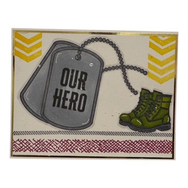 DP M STAMP & DIE THANK YOU FOR YOUR SERVICE KIT