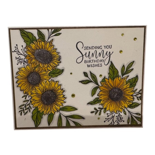 DP M STAMP & DIES FALL SUNFLOWER KIT